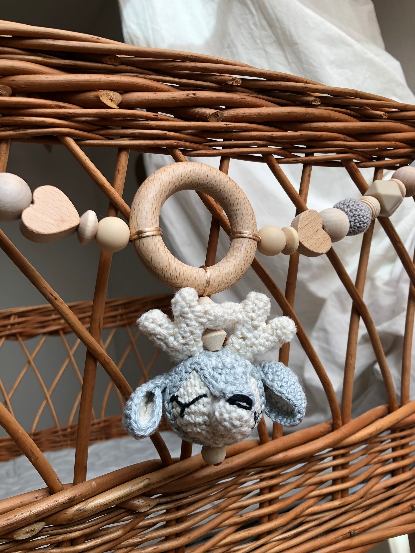 Kinderwagenkette Rentier