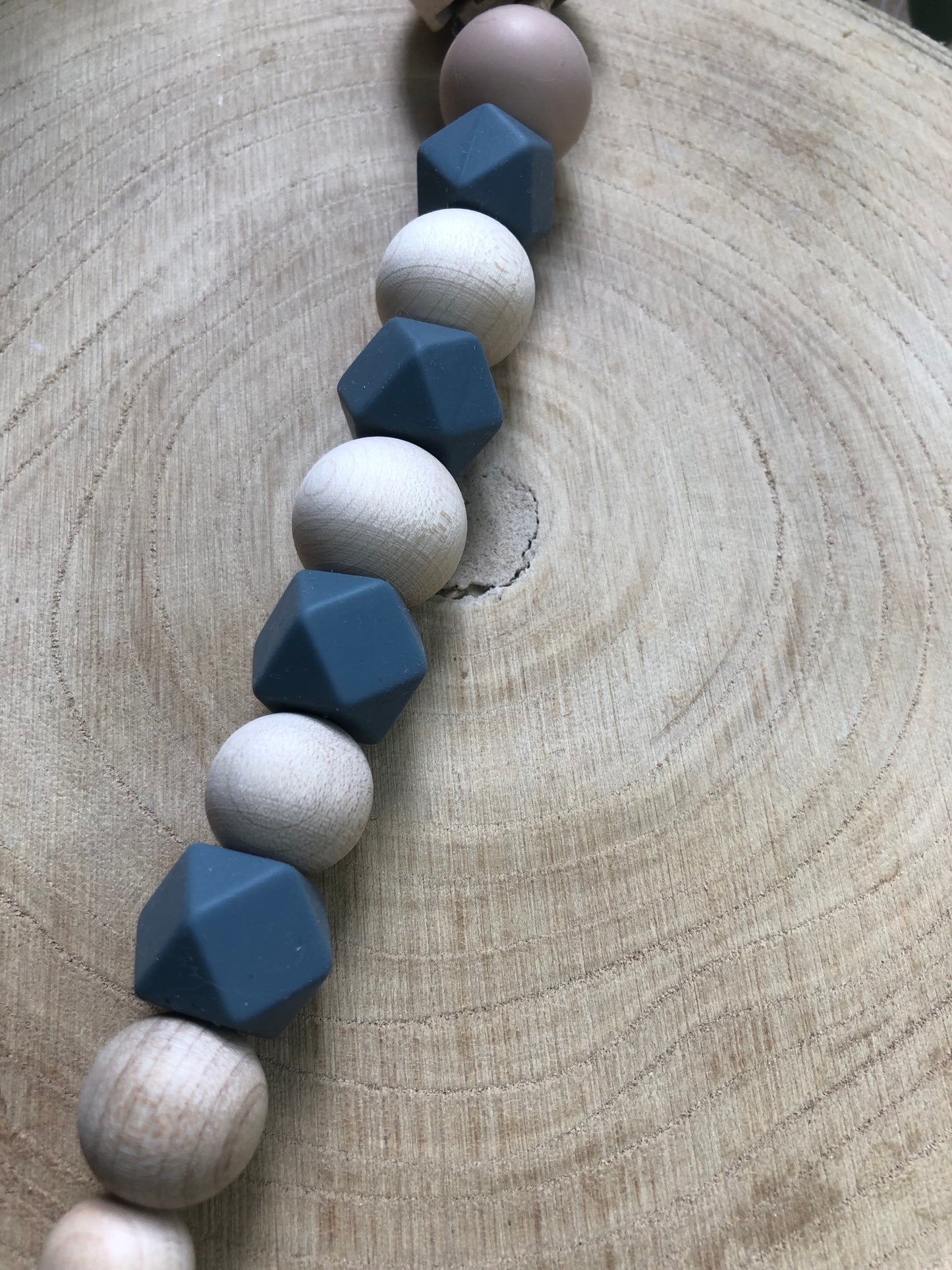 Schnullerkette Blueline