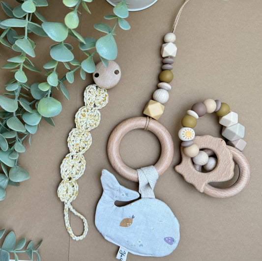 Newborn Set gelber Wal
