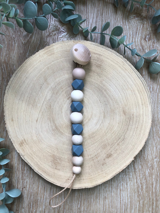 Schnullerkette Blueline