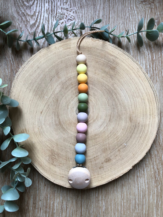 Schnullerkette Colorful