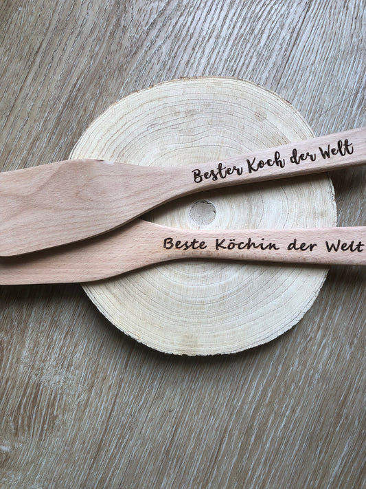 Personalisierte Kochlöffel