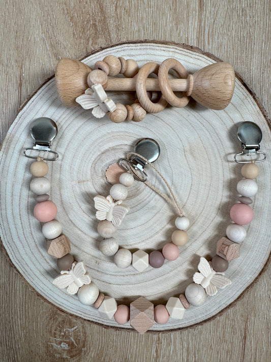 Newborn Set sanfter Schmetterling